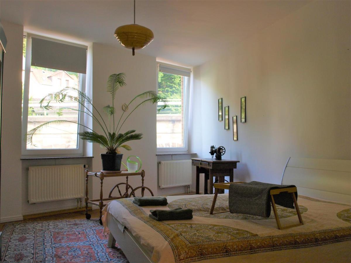 Vintage-Altbauwohnung, Smarttv & Kaffeevollautomat Idar-Oberstein Dış mekan fotoğraf